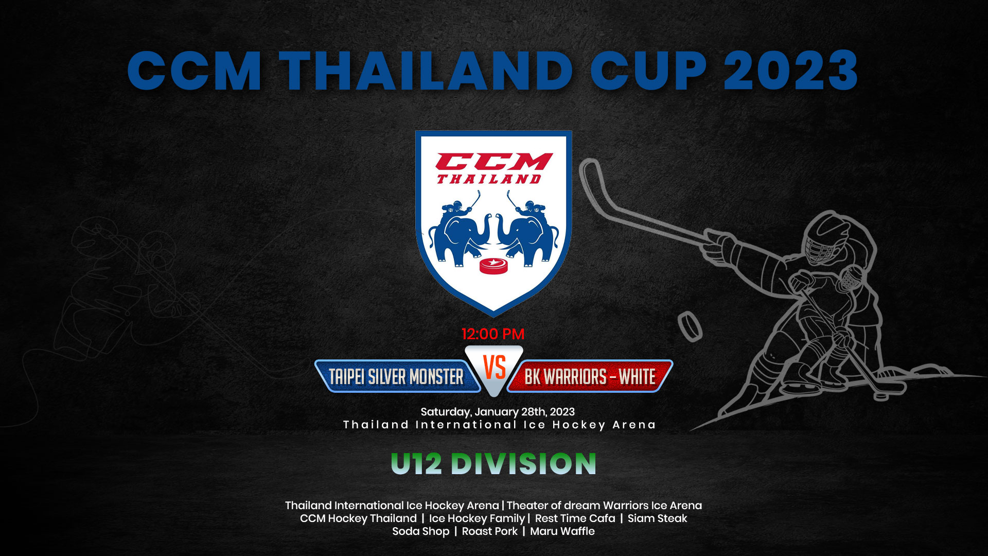 Tipei Silver Monster U12 vs Bangkok Warriors – White U12