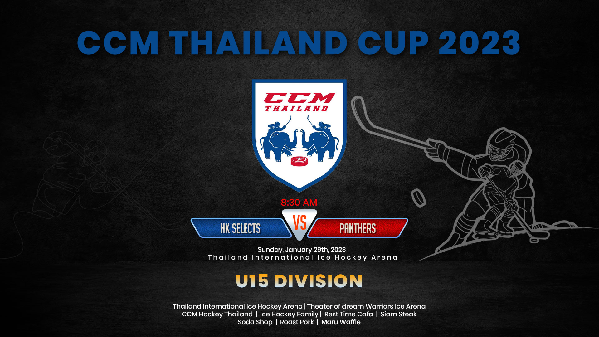 HK Selects U15 vs Siam Steak U15