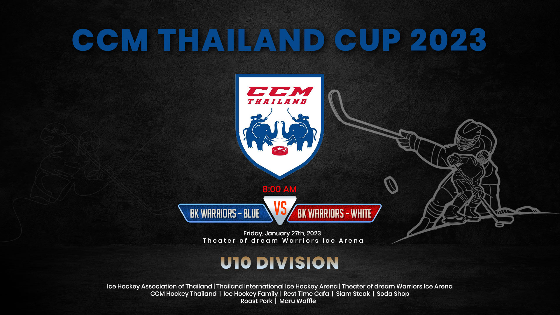Bangkok Warriors – Blue U10 vs Bangkok Warriors – White U10