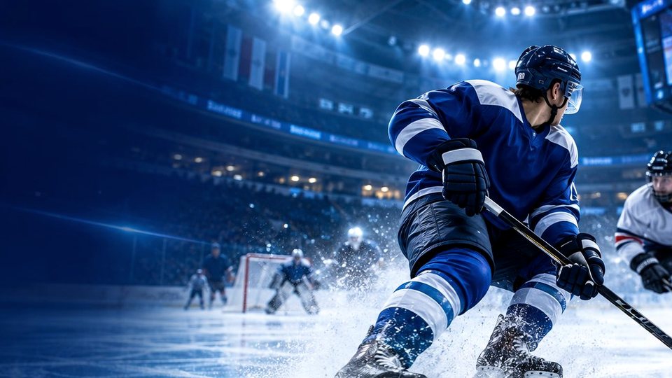 Ice hockey training at TIIHA